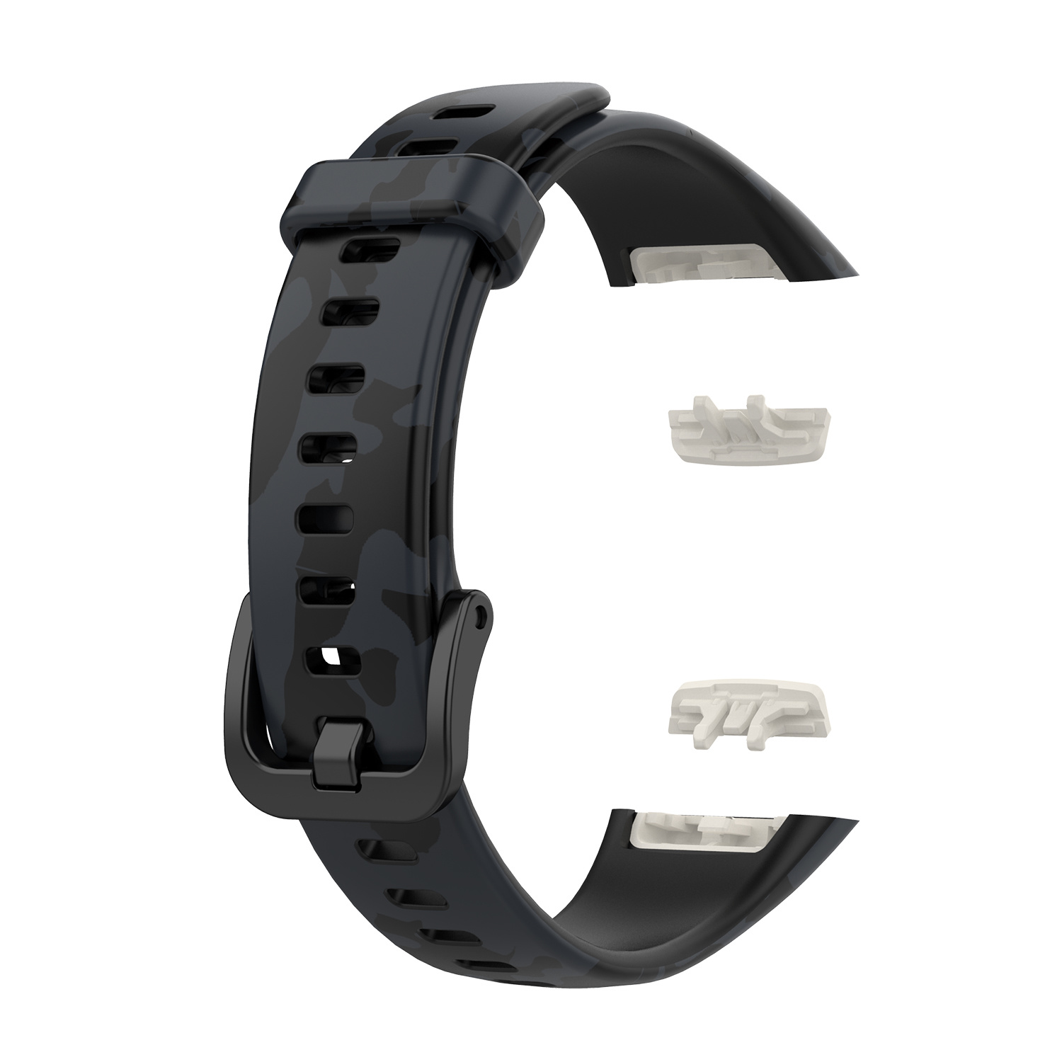 YONO Huawei Band 6 Bandje - Siliconen - Camouflage Zwart