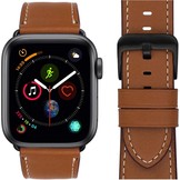 Apple Watch Leer Bandje – Bruin