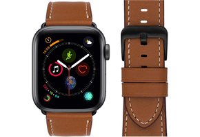 Apple Watch Leer Bandje – Bruin