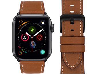 Apple Watch Leer Bandje – Bruin