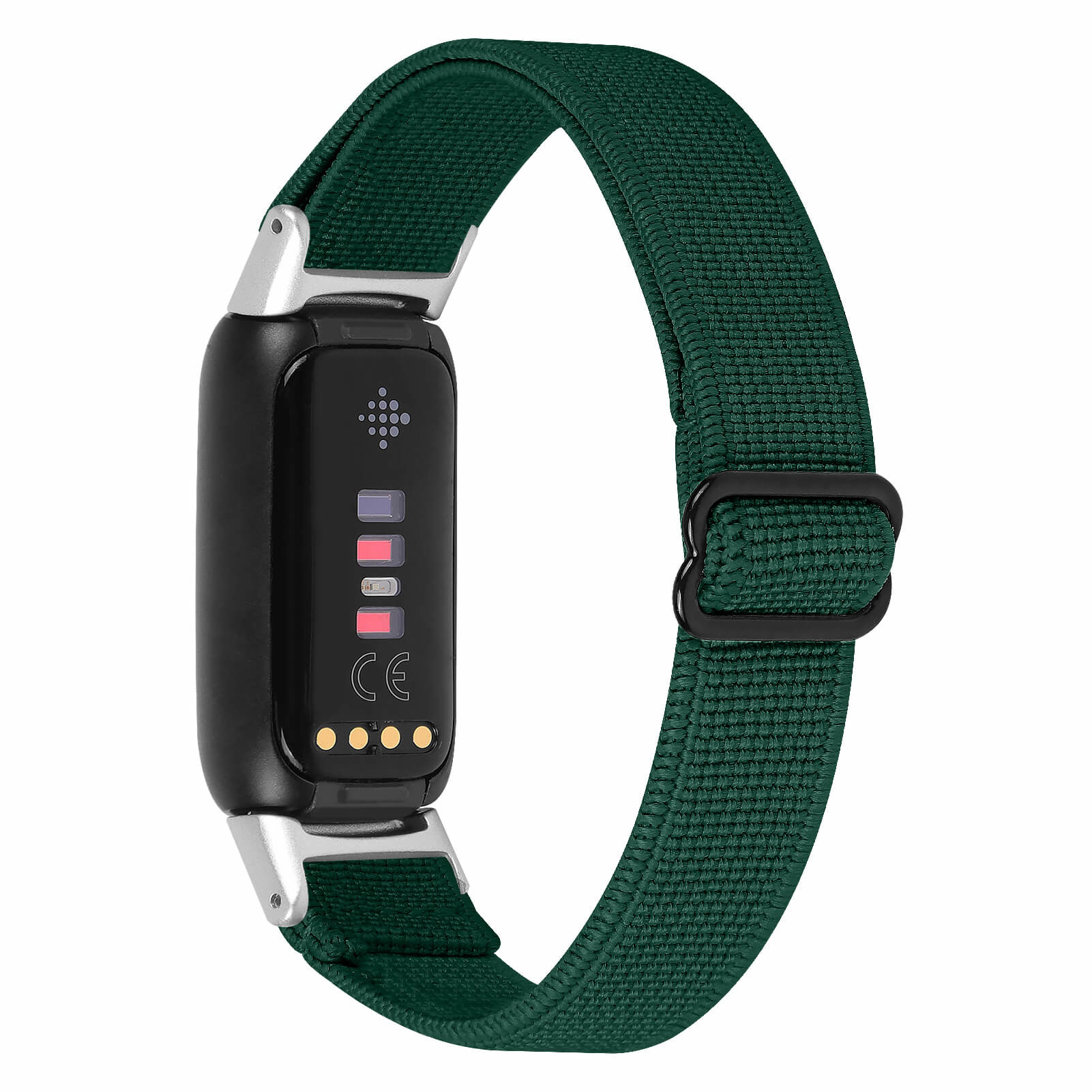 Fitbit Luxe Nylon Stretch Bandje - Groen