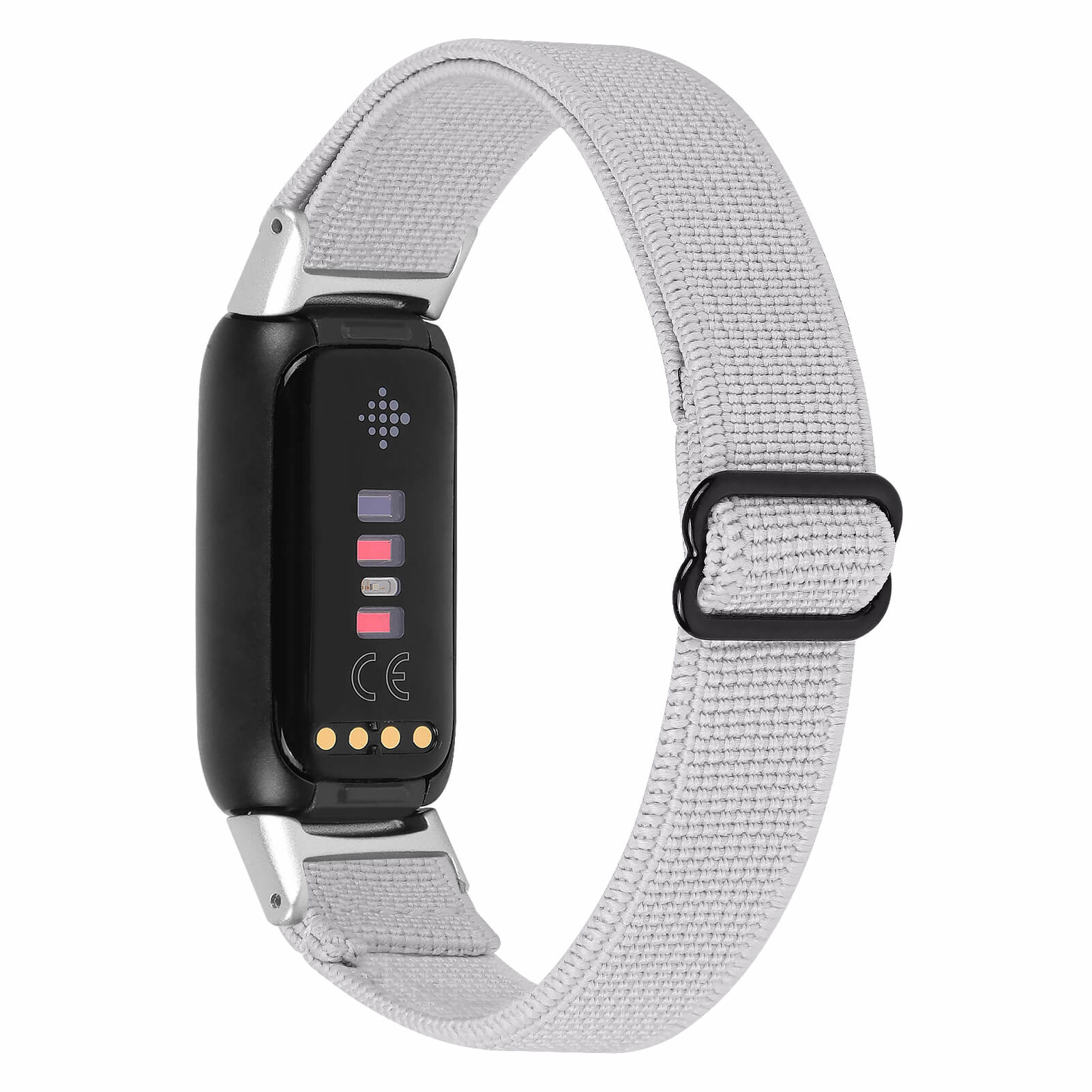 Fitbit Luxe Nylon Stretch Bandje - Wit