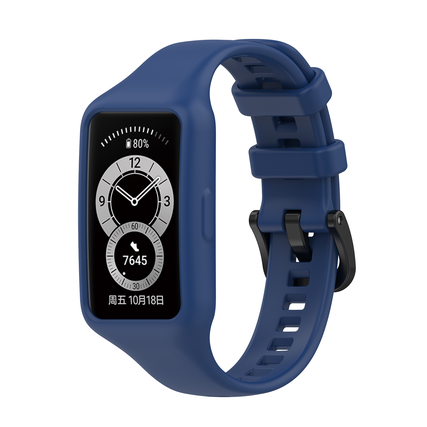 YONO Huawei Band 6 Bandje - Siliconen - Donkerblauw