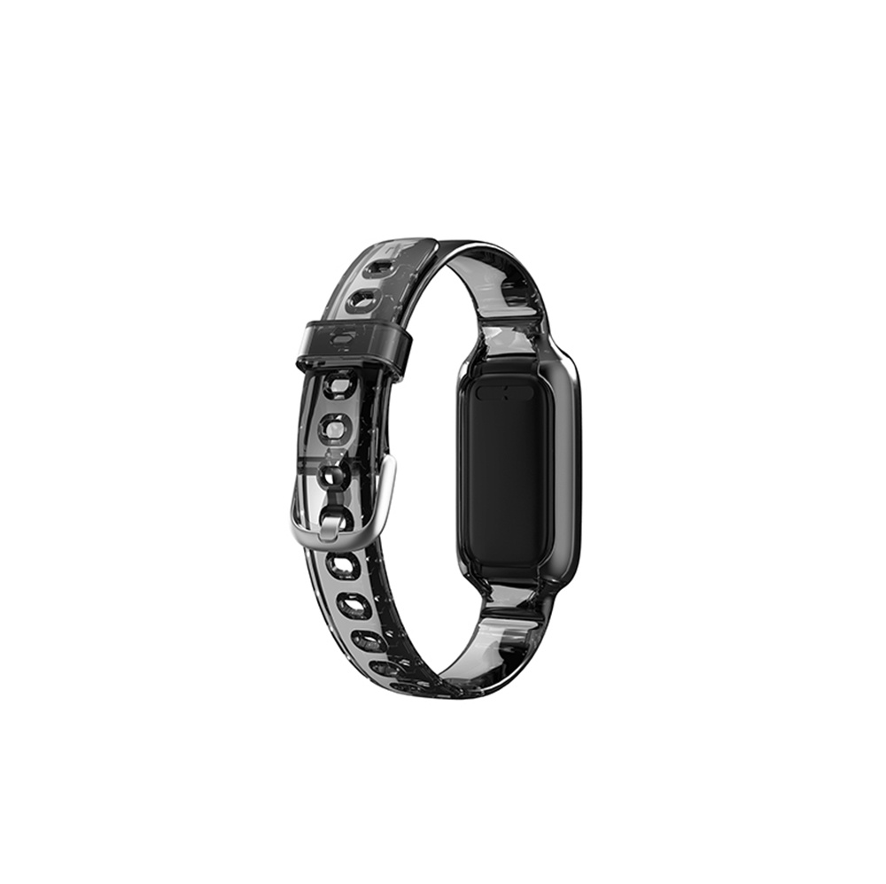 Fitbit Luxe Siliconen Lucent Bandje - Zwart