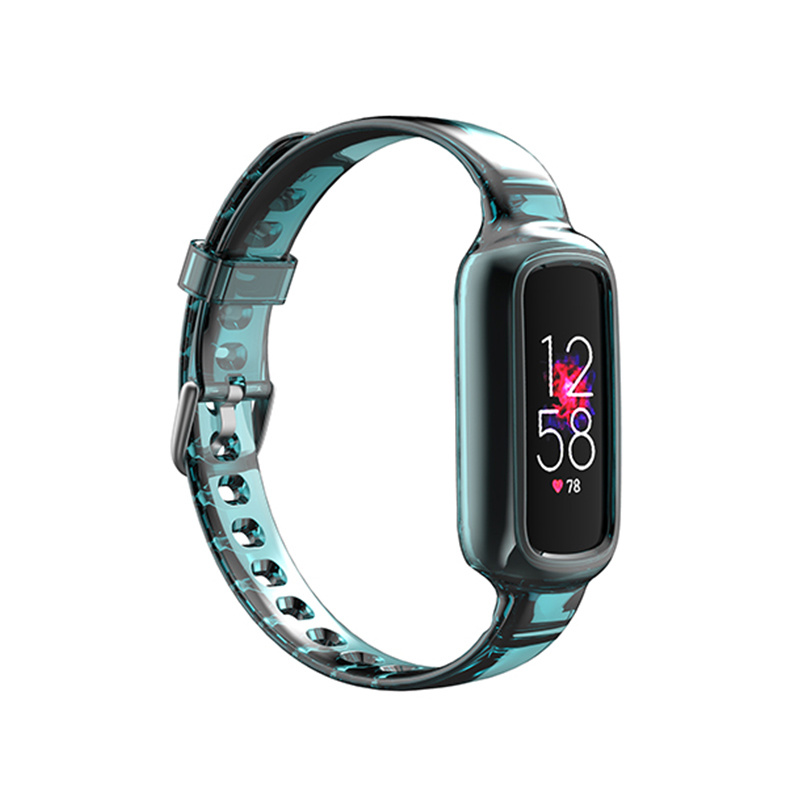Fitbit Luxe Siliconen Lucent Bandje - Blauw