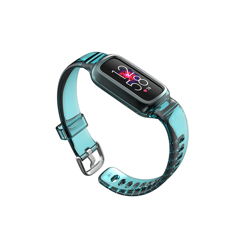 Fitbit Luxe Siliconen Lucent Bandje - Blauw