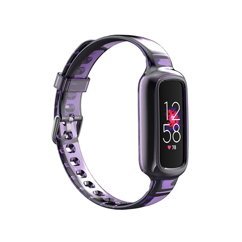Fitbit Luxe Siliconen Lucent Bandje - Paars