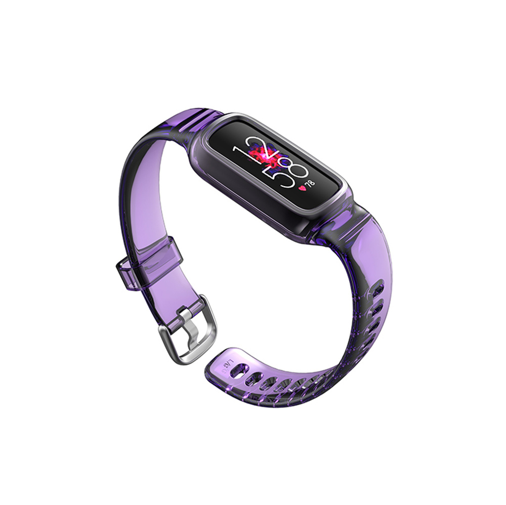 Fitbit Luxe Siliconen Lucent Bandje - Paars