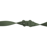 Fitbit Versa 4 / 3 / Sense Classic Bandje - Donkergroen