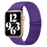 Apple Watch Siliconen Stretch Bandje - Paars
