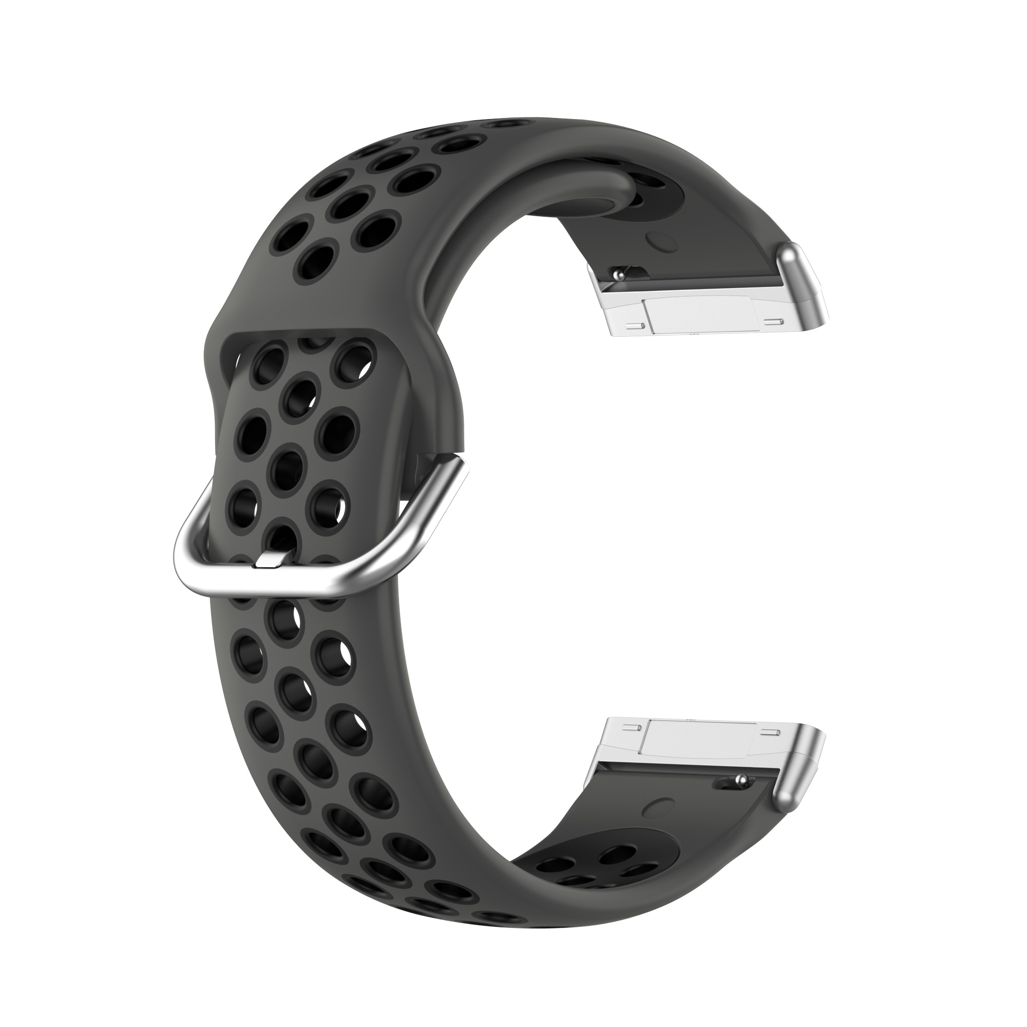 Fitbit Versa 3 / Sense Sport Air Bandje - Zwart