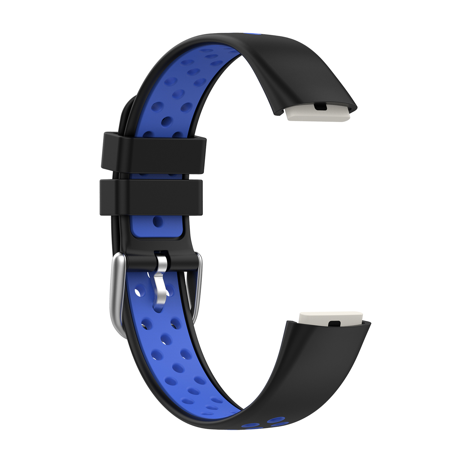 Fitbit Luxe Sport Air Bandje - Zwart / Blauw