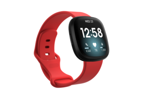 Fitbit Versa 4 / 3 / Sense Classic Bandje - Rood
