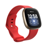 Fitbit Versa 4 / 3 / Sense Classic Bandje - Rood