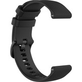 Sport Bandje 20mm Universeel - Zwart