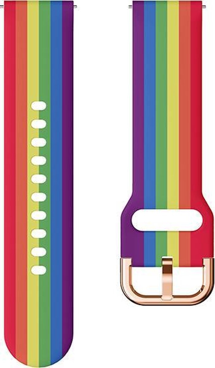 Special Bandje 20mm Universeel - Regenboog