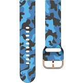 Special Bandje 20mm Universeel - Camouflage Blauw