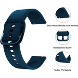 Classic Bandje 20mm Universeel - Donkerblauw