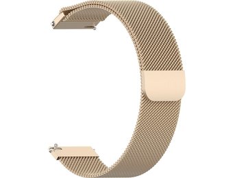 Milanees Bandje 20mm Universeel - Champagne