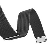 Milanees Bandje 20mm Universeel - Zwart