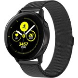 Milanees Bandje 20mm Universeel - Zwart