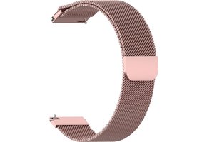 Milanees Bandje 20mm Universeel - Roze