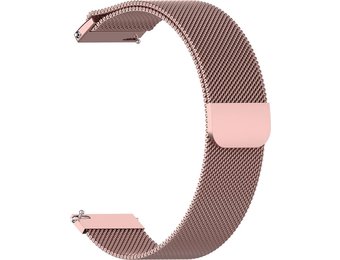 Milanees Bandje 20mm Universeel - Roze