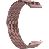 Milanees Bandje 20mm Universeel - Roze