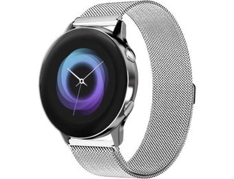 Milanees Bandje 20mm Universeel - Zilver