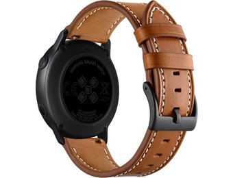 Leer Bandje 20mm Universeel - Bruin