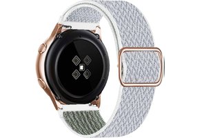 Nylon Bandje 20mm Universeel - Wit