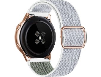 Nylon Bandje 20mm Universeel - Wit