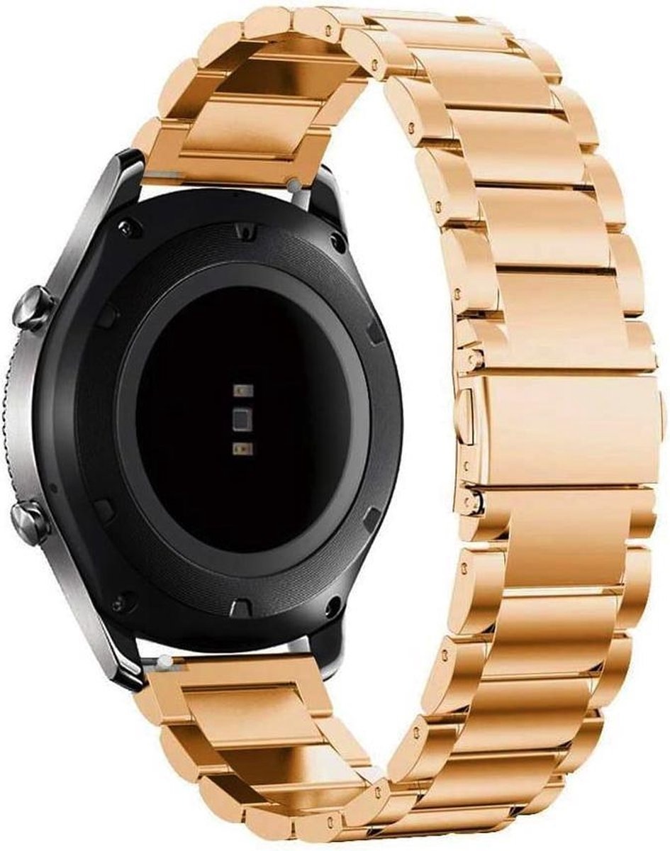 Schakel Bandje 20mm Universeel Rosé Gold - YONO Smartwatch Bandjes