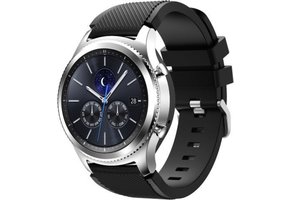 Classic Bandje 22mm Universeel - Zwart