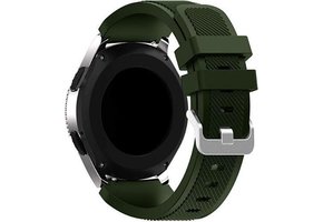 Classic Bandje 22mm Universeel - Donkergroen