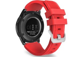 Classic Bandje 22mm Universeel - Rood