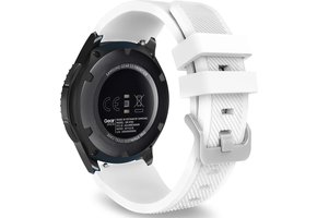 Classic Bandje 22mm Universeel - Wit