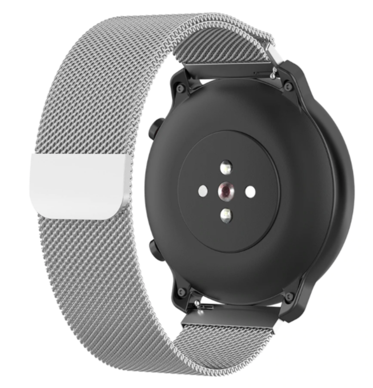 Milanees Bandje 22mm Universeel - Zilver