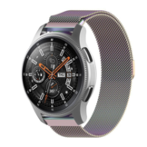 Milanees Bandje 22mm Universeel - Regenboog