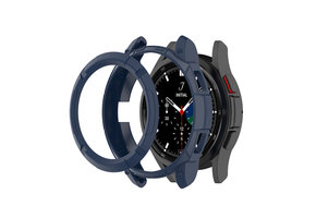 Samsung Galaxy Watch (4) 42mm Armor Bumper - Donkerblauw