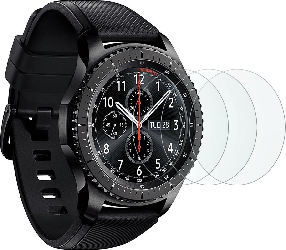 Samsung Galaxy Watch 46 mm Screenprotector - 3 stuks