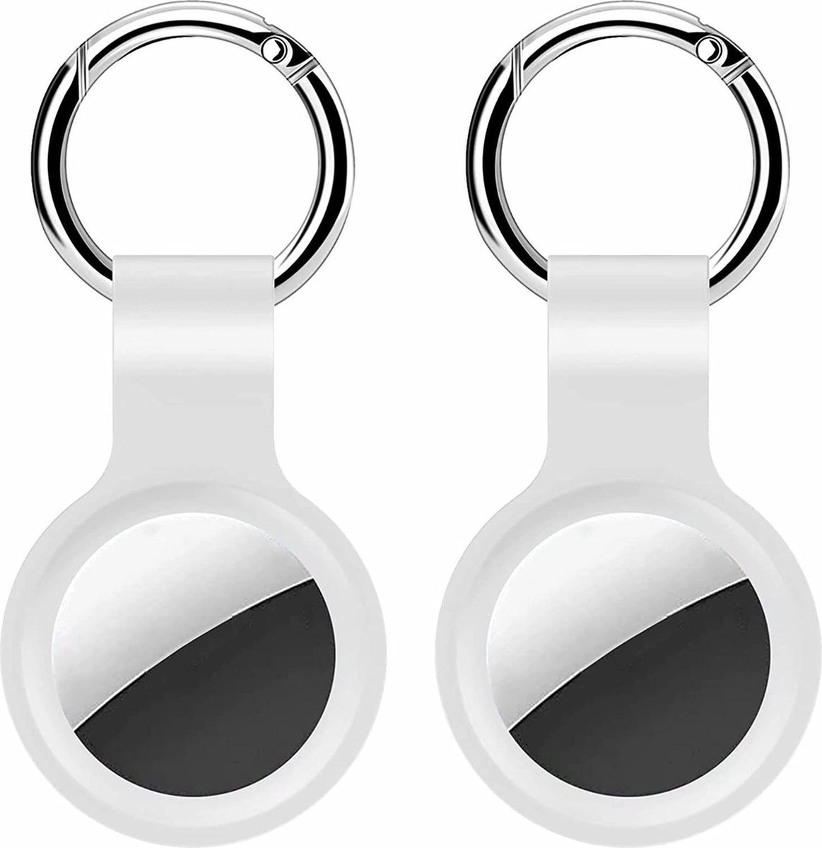 AirTag Hoesjes - Wit - 2 Pack