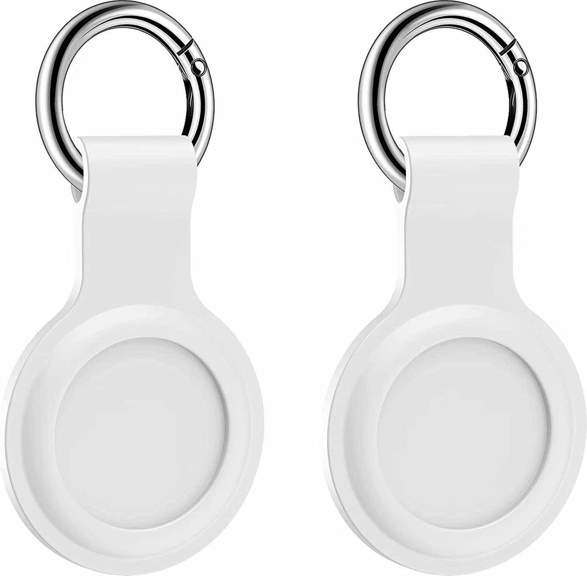 AirTag Hoesjes - Wit - 2 Pack