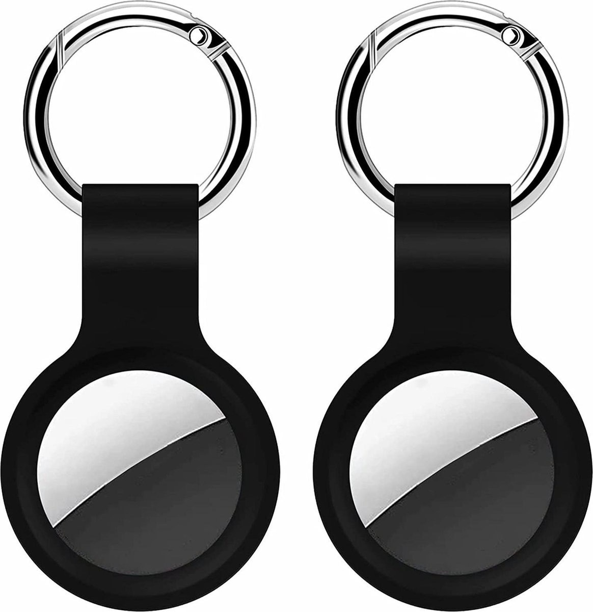 AirTag Hoesjes - Zwart - 2 Pack