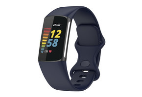 Fitbit Charge 5 Classic Bandje - Donkerblauw