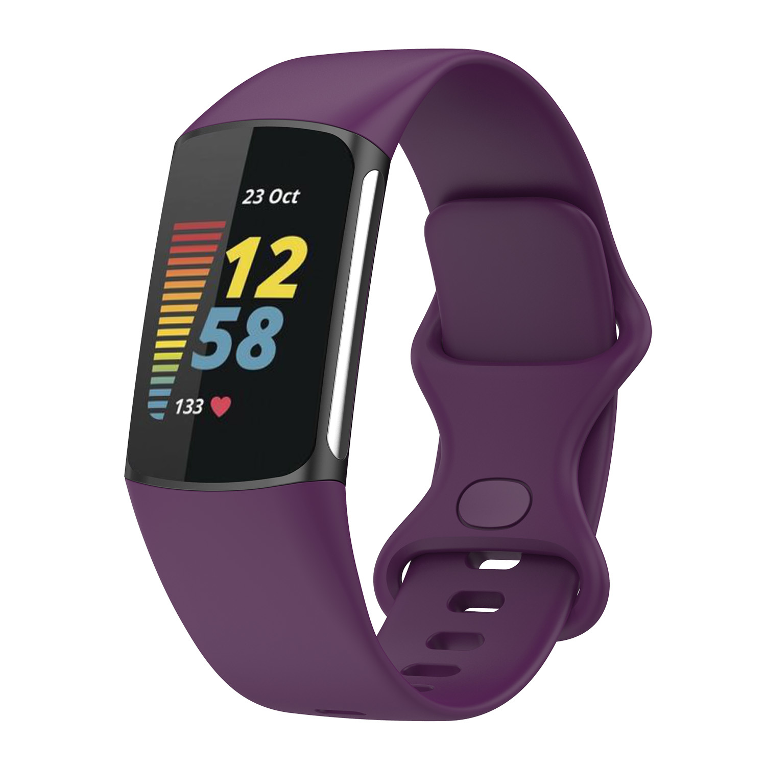 Fitbit Charge 5 Classic Bandje -Paars