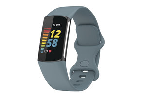 Fitbit Charge 5 Classic Bandje - Leisteen
