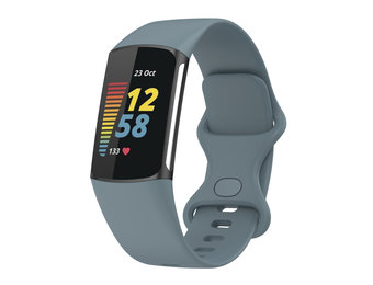 Fitbit Charge 5 Classic Bandje - Leisteen