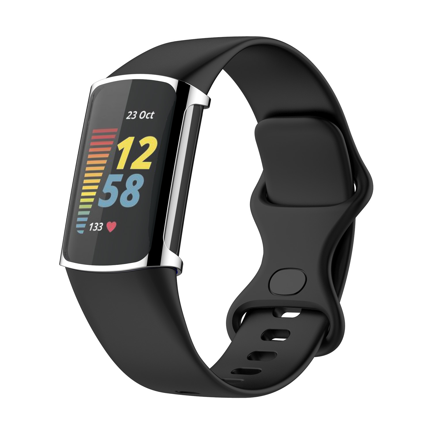 Fitbit Charge 5 Hoesje - Zilver