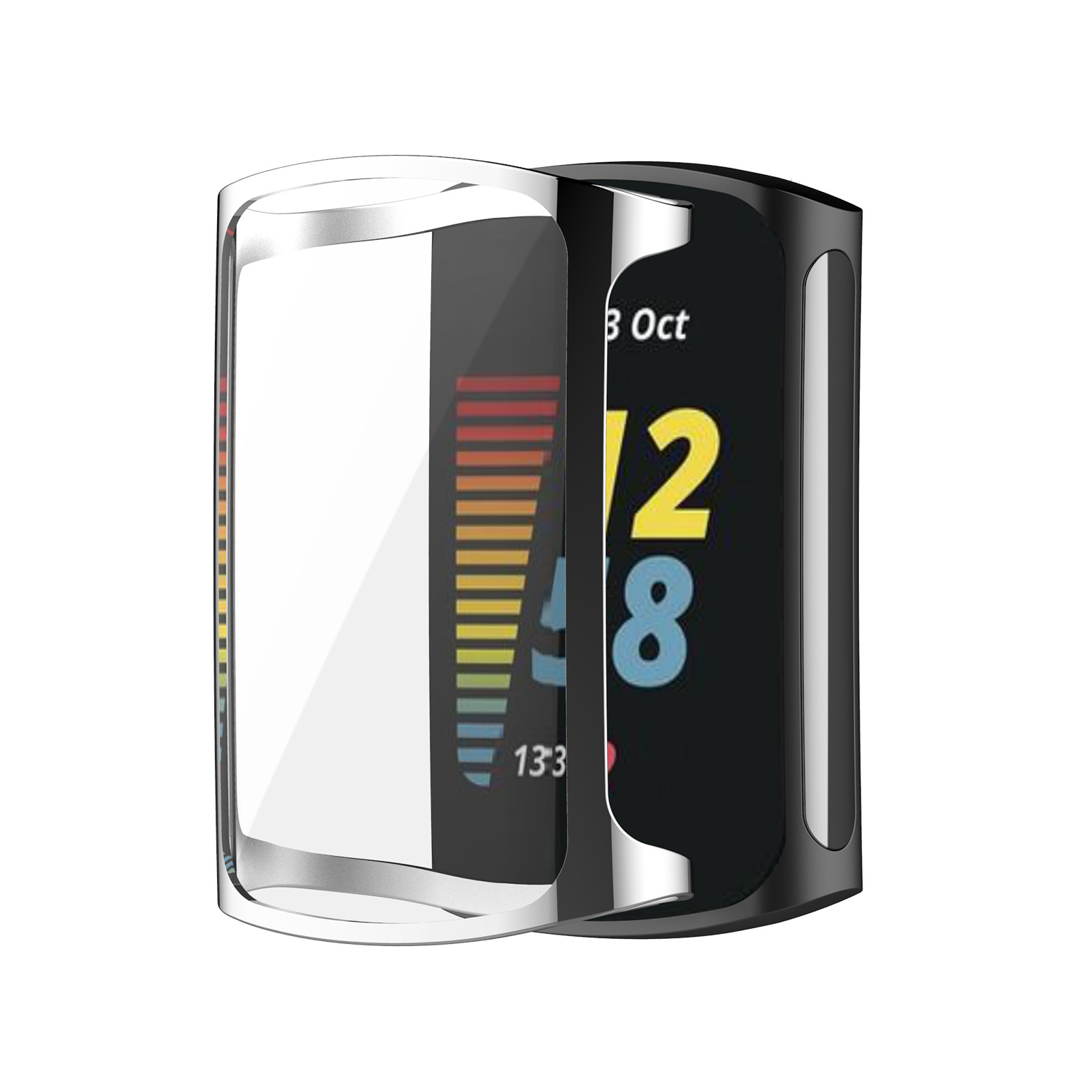 Fitbit Charge 5 Hoesje - Zilver